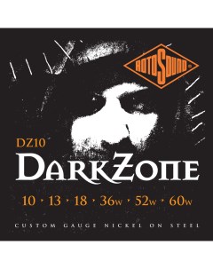 Струны для электрогитары Dark Zone Limited Edition 10 60 Rotosound