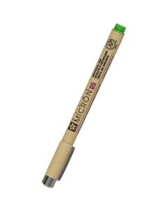 Ручка капиллярная Pigma Micron 0 45 мм цвет чернил салатовый Sakura