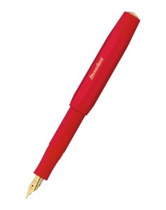 Перьевая ручка Classic Sport красная синие чернила EF 05 мм Kaweco