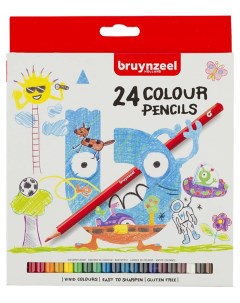 Набор карандашей цветных BS 60112003 24 шт Bruynzeel