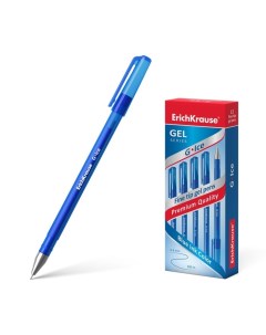 Ручка гелевая G Ice чернила синие узел 0 5 мм длина линии письма 500 метров Erich krause