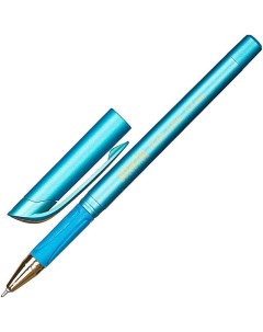 Ручка шариковая Selection Pearl Shine 04мм синий цвет чернил бирюзовый корпус 12шт Attache