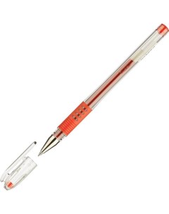 Ручка гелевая BLGP G1 5 Grip 03мм красный резиновая манжетка 12шт BLGP G1 5 R Pilot