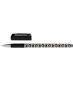 Ручка гелевая Monochome Fauvism Slim Soft Grip 05мм черный прорезин корпус 24шт Lorex