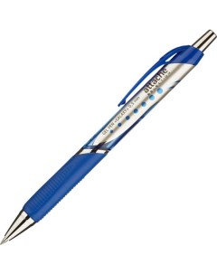 Ручка гелевая автоматическая Selection Victory 05мм синий резиновая манжетка 12шт Attache