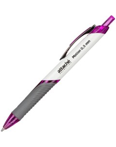 Ручка шариковая автоматическая Selection Motion 05мм фиолетовый цвет чернил 12шт Attache