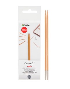 Спицы для вязания съемные CarryC Fine Gauge бамбук 3мм 9 5см арт CTMM 69 Tulip