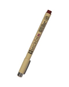 Ручка капиллярная Pigma Micron 0 45 мм цвет чернил бургундский Sakura