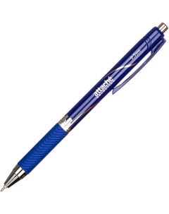 Ручка шариковая Sellection Megaoffice 0 7мм син масл чернила авт 3шт Attache