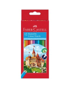 Карандаши цветные 286241 в наборе 12 цв 3 набора Faber-castell