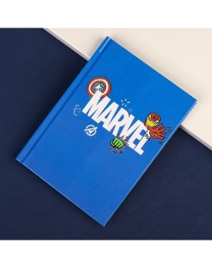 Блокнот А6 40 листов в твёрдой обложке Мстители Marvel