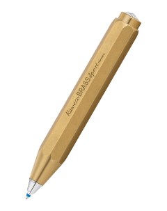 Шариковая ручка BRASS Sport 1 0мм цвет корпуса латунный Kaweco