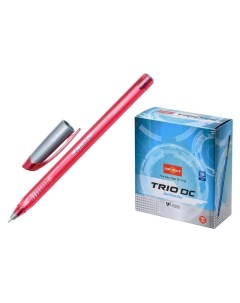 Ручка шариковая Trio DC Tinted 722467 красная 0 7 мм 1 шт Unimax