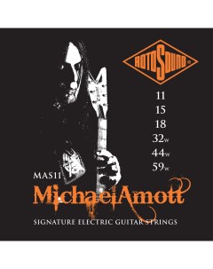 Струны для электрогитары Michael Amott Signature 11 59 Rotosound