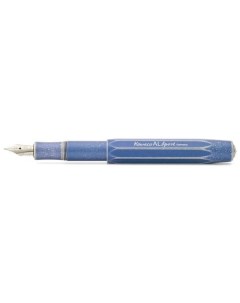 Перьевая ручка AL Sport Stonewashed M синяя 09 мм Kaweco