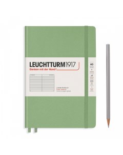 Записная книжка в линейку Leuchtturm1917 Muted Colours Medium А5 зеленый