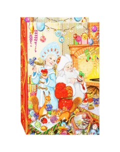 Подарочная коробка Внучка Деда Мороза S 18x12x5 см Magic pack