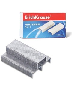 Скобы для степлера Erich Krause 222347 10 1000 шт х 20 упаковок Erich krause