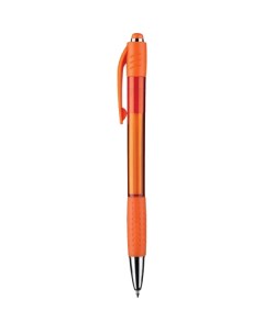 Ручка шариковая Happy оранжевый корпус синяя масл черн 12шт уп Attache