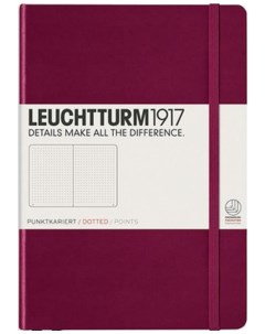 Записная книжка Leuchtturm1917 А5 в точку красная