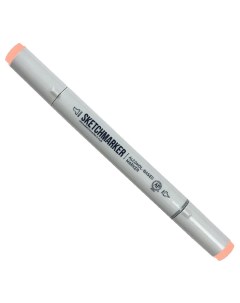 Маркер двухсторонний на спиртовой основе для скетчинга цвет R114 Персик Sketchmarker