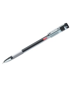 Ручка гелевая Standard узел 0 5 мм чернила чёрные грип игольчатый стержень 12 шт Berlingo
