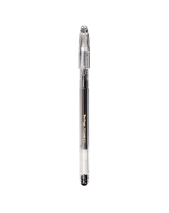 Ручка гелевая Techno Gel узел 0 5 мм чернила чёрные 12 шт Berlingo