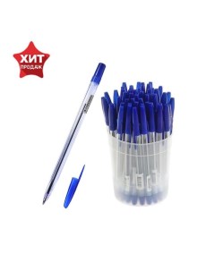 Ручка шариковая 111 узел 0 7 мм чернила синие на масляной основе стержень 130 м Стамм