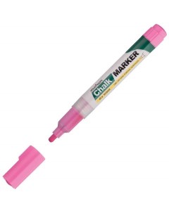 Маркер меловой Chalk Marker 227225 3мм розовый 5шт Munhwa