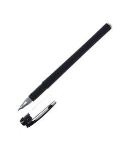 Ручка гелевая 0 5 мм стержень чёрный чёрный корпус Soft touch 12 шт Calligrata