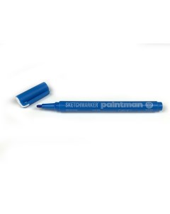 Маркер пигментный Paintman 1 0мм цвет синий Sketchmarker