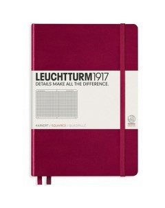 Записная книжка Leuchtturm1917 А5 в клетку красная