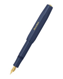 Перьевая ручка Classic Sport М 09 мм чернила синие корпус синий морской Kaweco