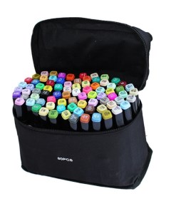 Акварельные спиртовые маркеры для скетчинга профессиональные фломастеры 80 Цветов 1000 бестселлеров
