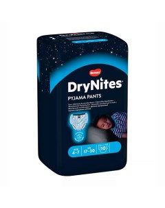 Подгузники трусики Drynites 4 7 лет 10 Huggies