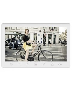 Видеодомофон Amelie Slim White HD SE VZ цветной экран 7 дюймов разрешение 1024х600 управление сенсор Tantos