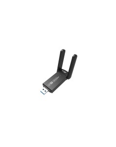 Адаптер Bluetooth Wi Fi RWA 650 802 11a b g n ac 2 4 5 ГГц до 867 Мбит с USB внешних антенн 2x2 дБи Ritmix