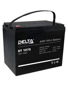 Аккумуляторная батарея для ИБП Delta DT DT 1275 12V 75Ah Delta battery