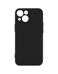 Чехол накладка Liquid Silicone Case для смартфона Apple iPhone 13 mini силикон черный УТ000027780 Unbroke