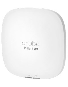 Точка доступа Aruba Instant On AP22 RW LAN 1x1 Гбит с 802 11a b g n ac ax 2 4 5 ГГц одновременная ра Hpe
