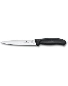 Нож кухонный филейный Swiss Classic лезвие 16 см 6 8713 16B Victorinox
