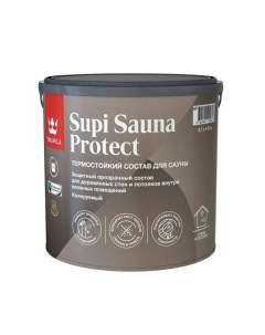 Антисептик Supi Sauna Protect для бань и саун бесцветный 2 7 л Tikkurila