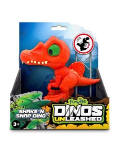 Игрушка интерактивная клацающий динозавр Спинозавр мини с 3 лет 31127S Dinos unleashed