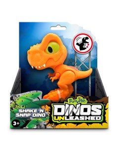 Игрушка интерактивная клацающий динозавр Тираннозавр мини с 3 лет 31127T Dinos unleashed