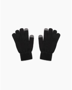 Сенсорные перчатки для девочки GAS012030 черный 10 14л 0 Gloria jeans