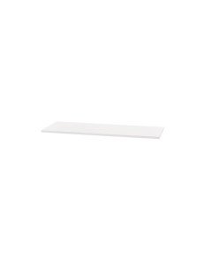 Столешница для кухни Board с кромкой 120х50х2 2 см белый глянец Огого обстановочка!