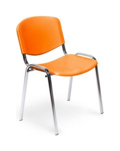 Стул ZPUPEChair RioИЗО хром пластик оранжевый 573686 Easy chair