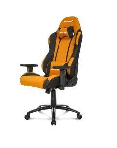 Кресло для геймеров AK K7018 BO чёрный оранжевый Akracing