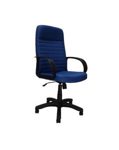 Кресло офисное ЯрКресло Кр60 ТГ Пласт ЭКО4 экокожа синяя Яркресла