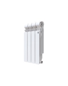 Биметаллический радиатор Indigo Super 500 4 секции белый Royal thermo